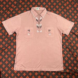 Vintage Italian Quarter Zip T Shirt
